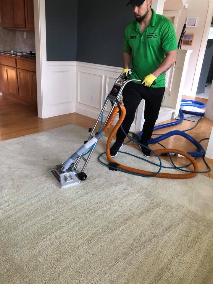 Carpet cleaning work from Hunter's Extreme